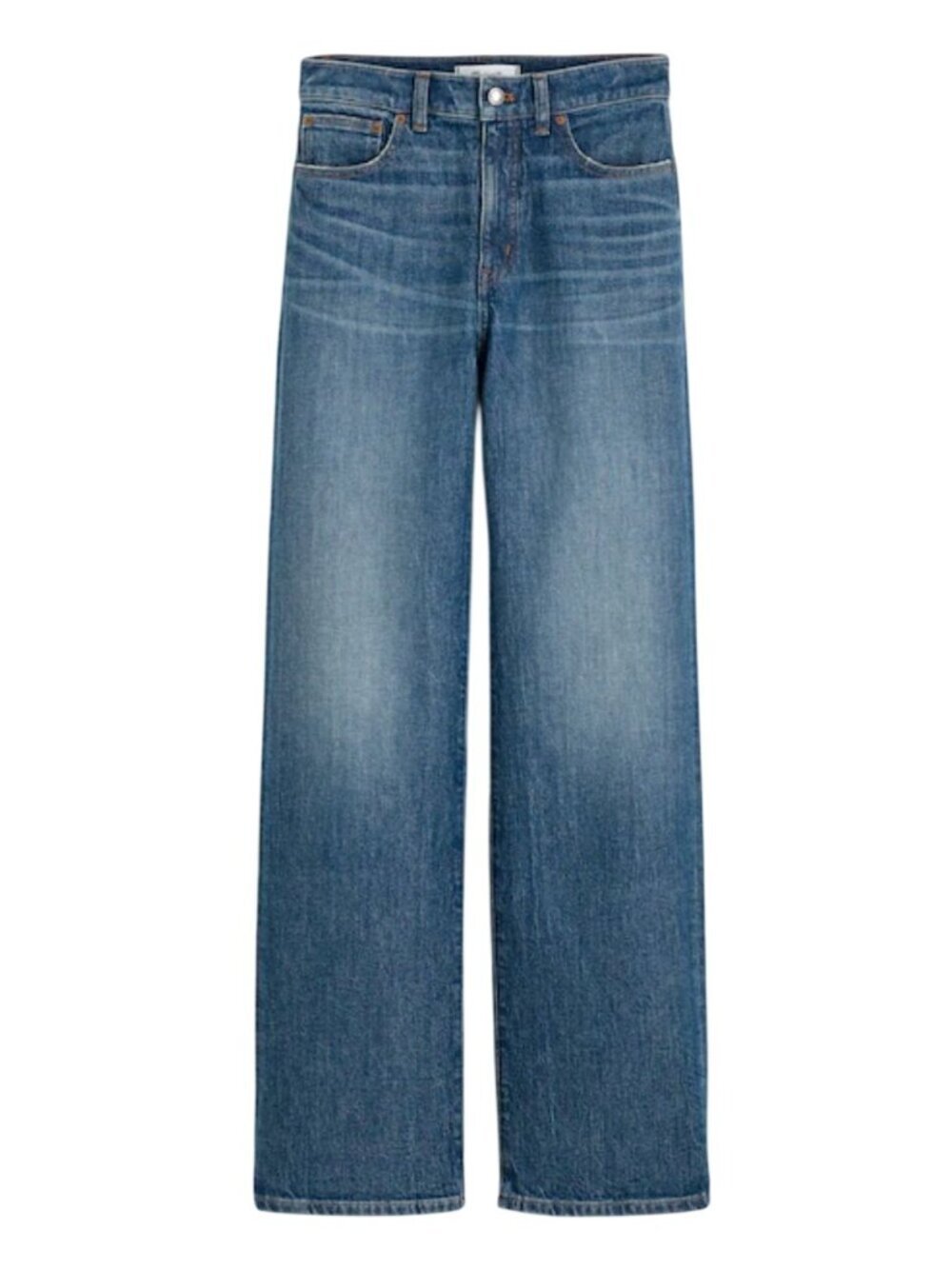 Madewell The Perfect Vintage Wide Leg Jean Harvey Wash Size 26 - Picture 7 of 11